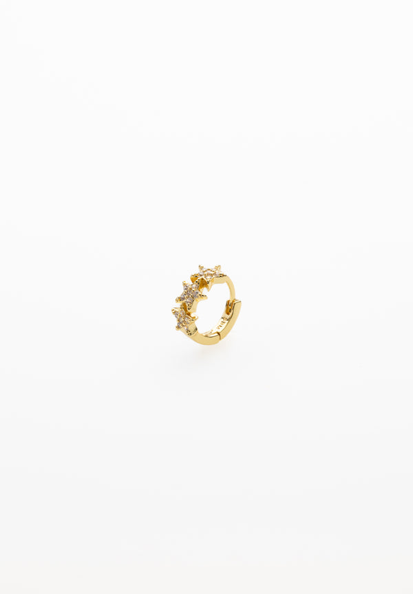 Mini Zircon Star Hoop (Unit)