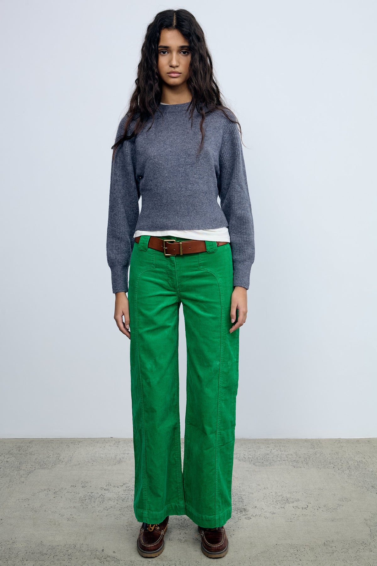 Green Corduroy Trousers