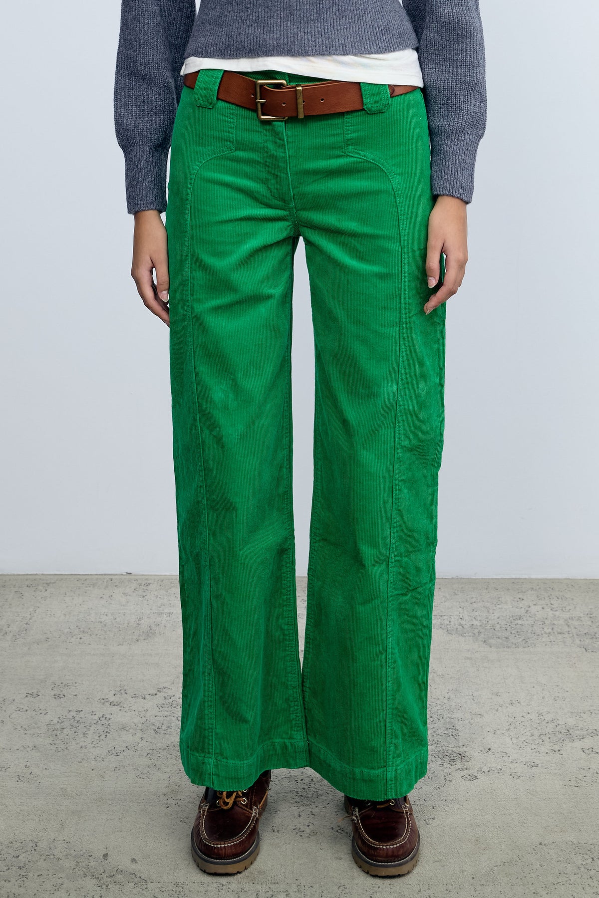 Green Corduroy Trousers