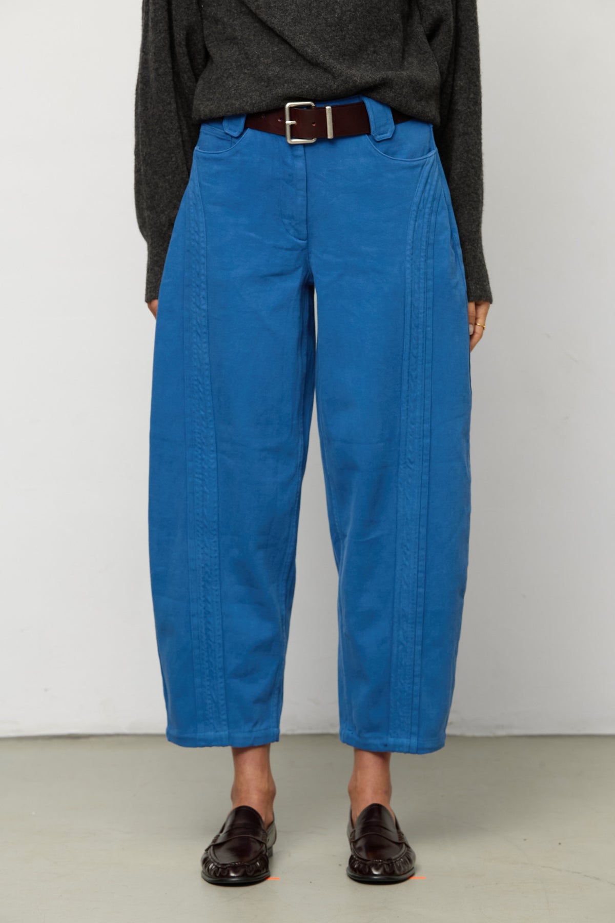 Electric blue Balloon Trousers