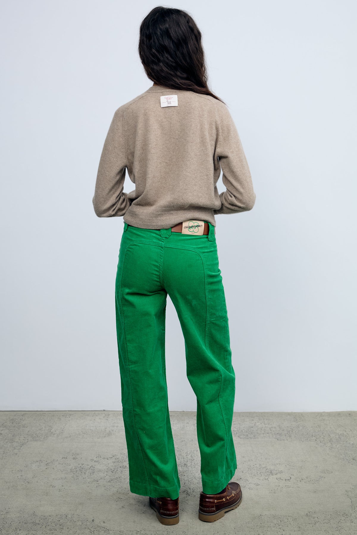Pantalón Pana Verde