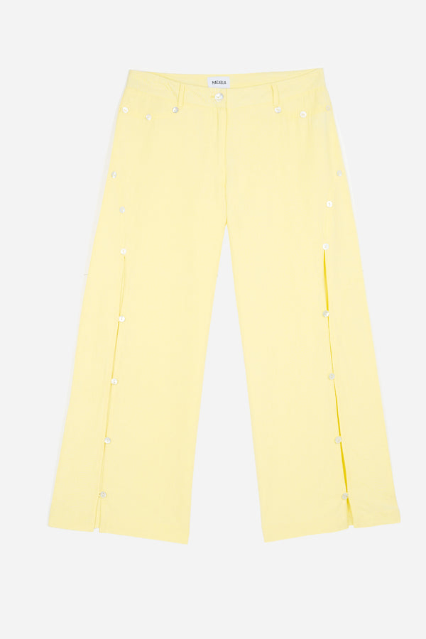 Nacar Buttons Yellow Trousers