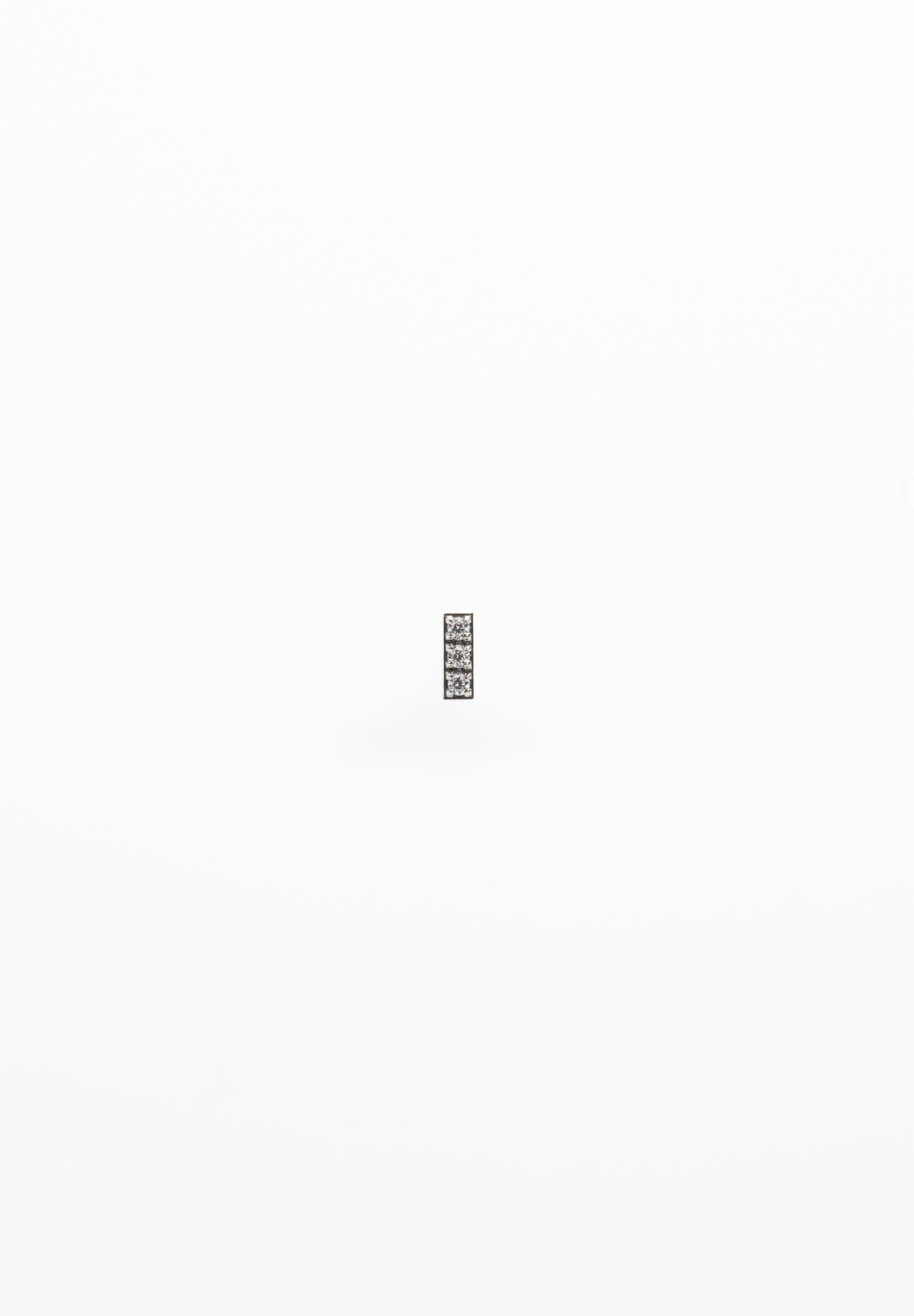 Zircon Bar Earring (Unit)