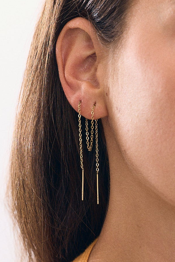 Basic Chain Earring (Unit)
