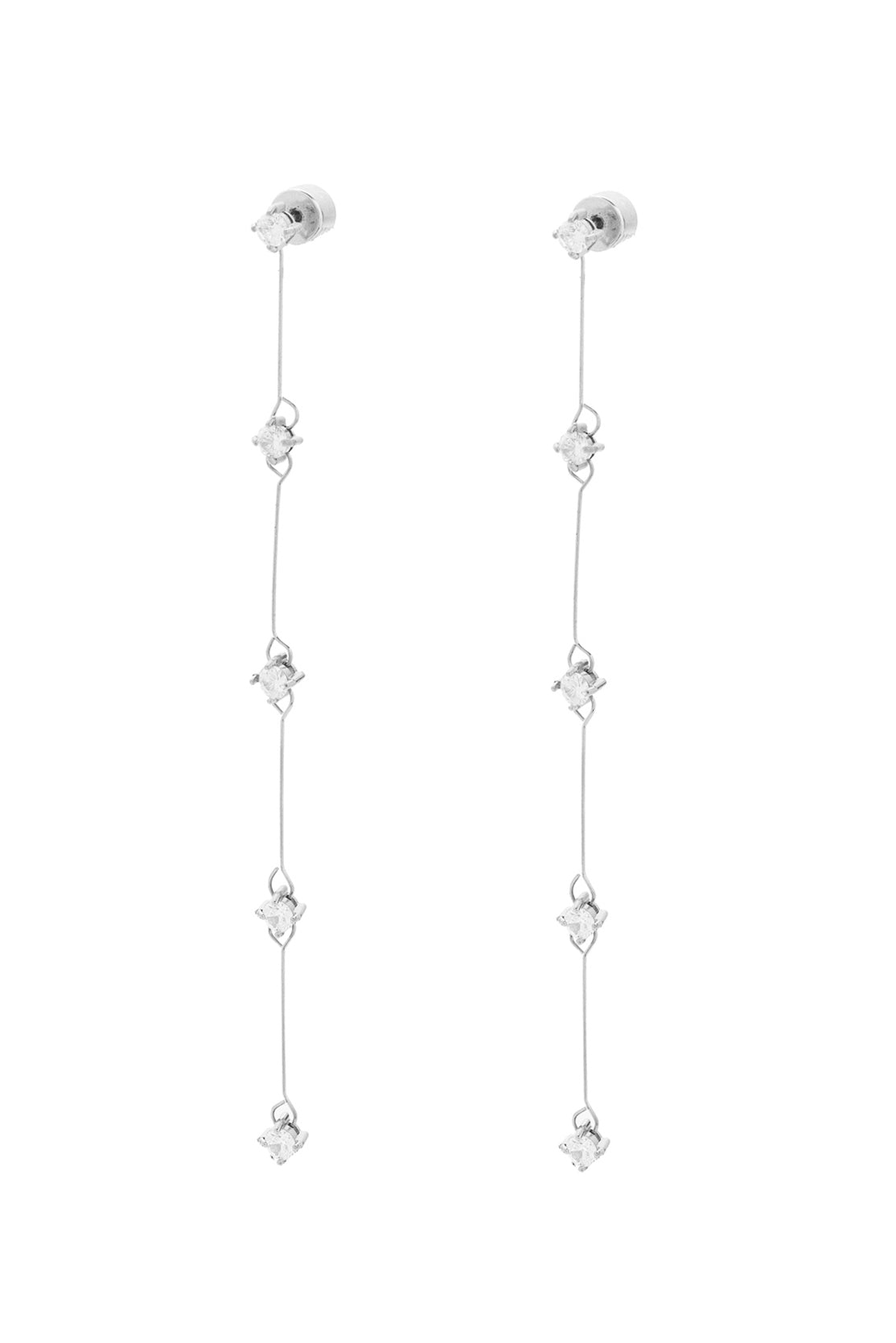 Boucle D'oreilles Détachable Zircons