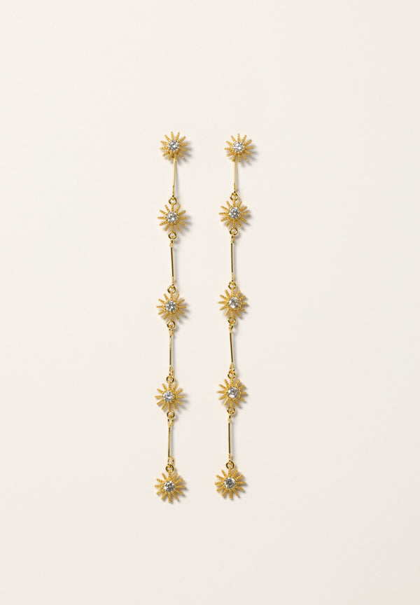 Boucle d'oreilles Soleils détachables