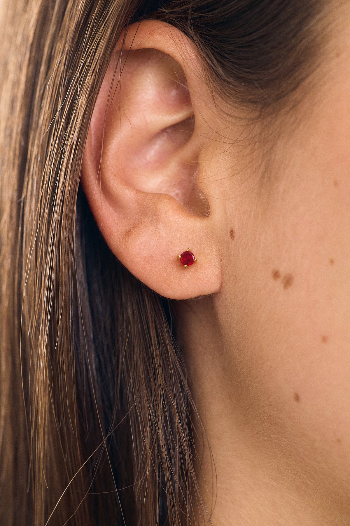Red Detachable Earrings (pair)