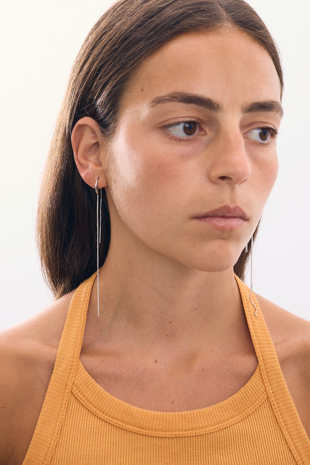 Long Double Chain Earring (Unit)
