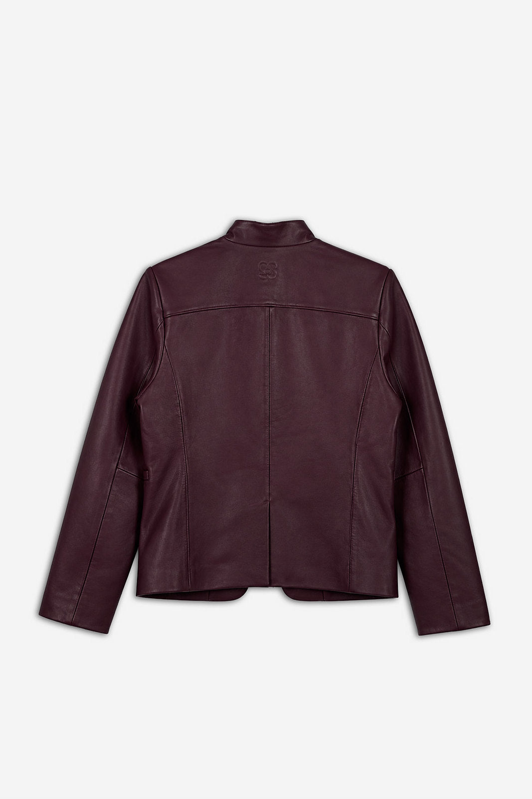 Blazer Piel Berenjena