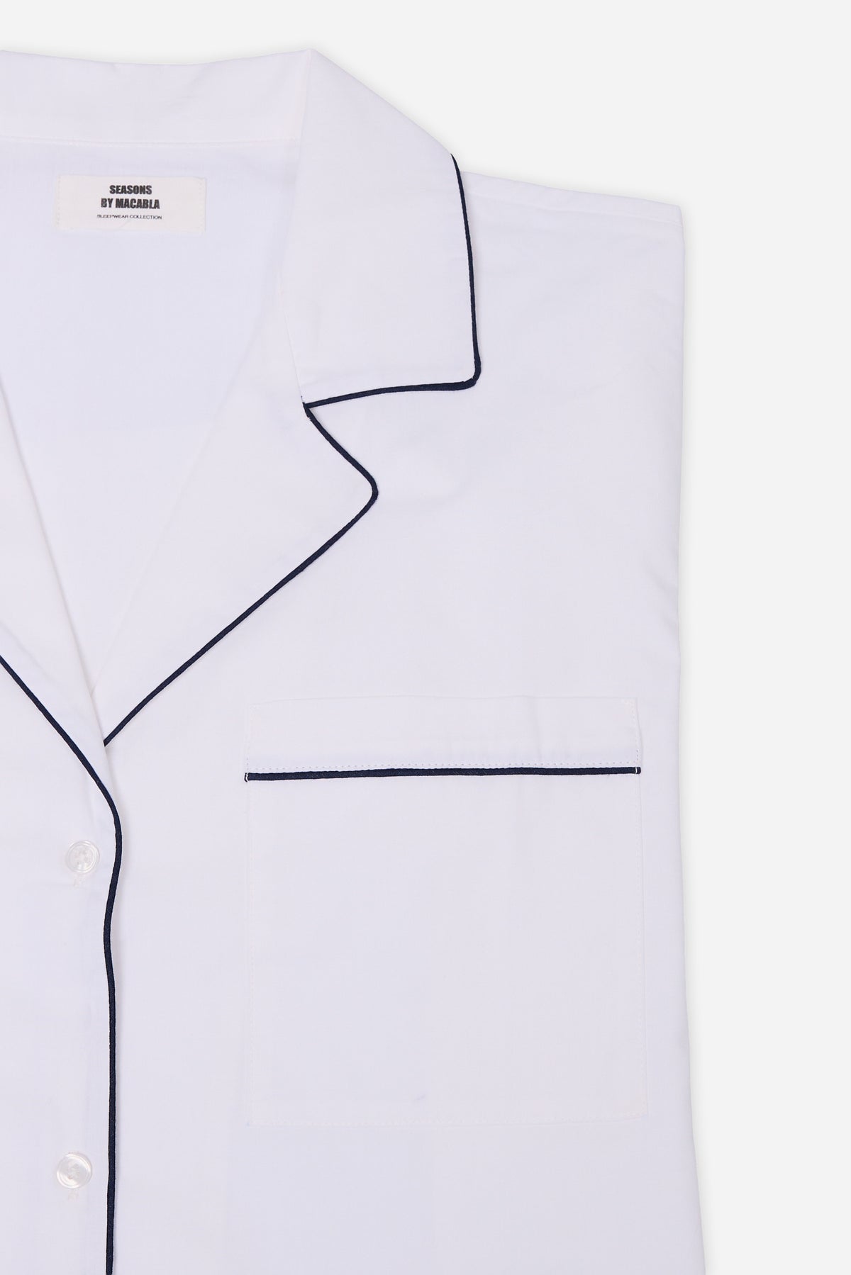 White Navy Pyjamas