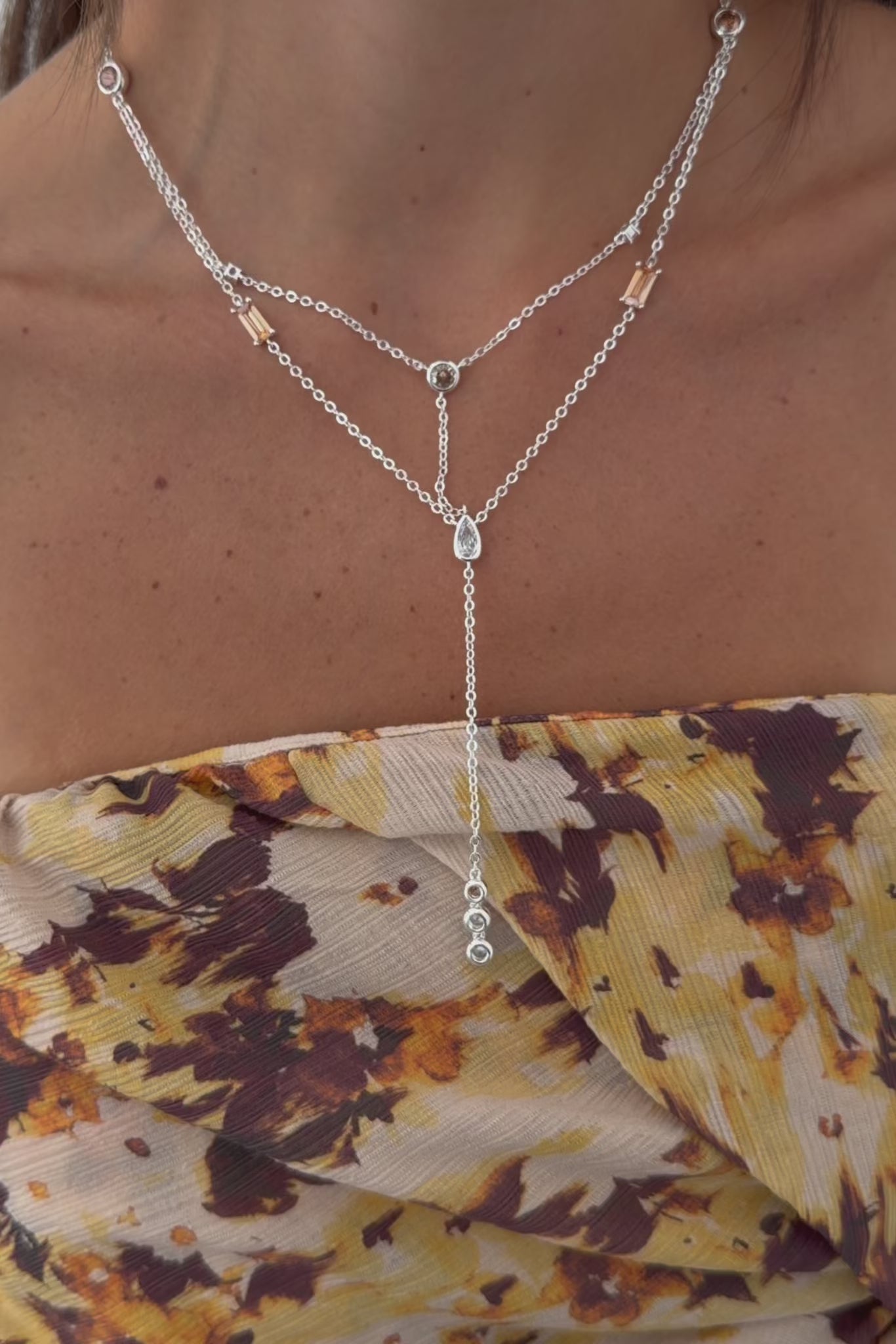 Collar Doble Circonitas