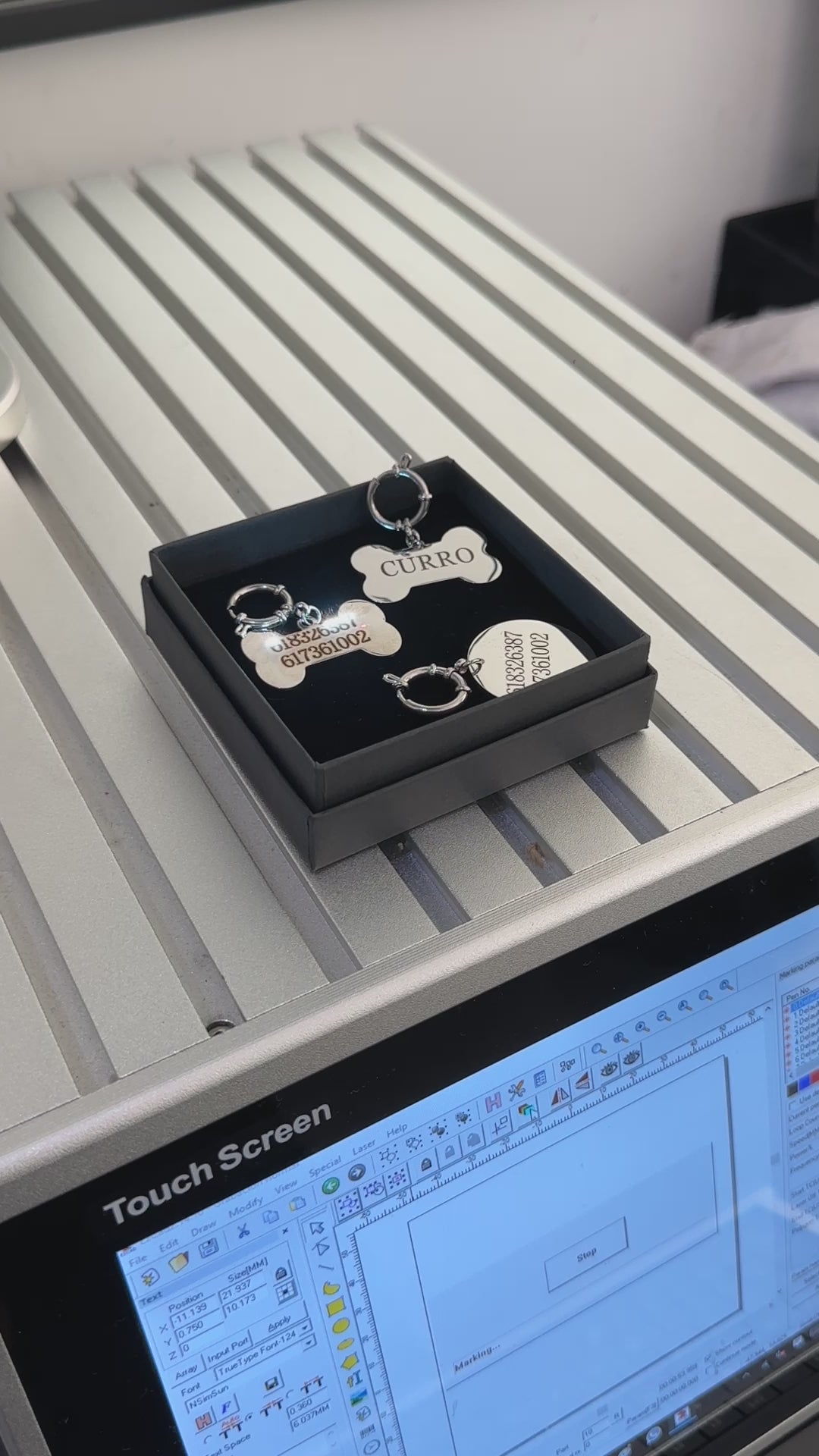 Badge pour chien personnalisable