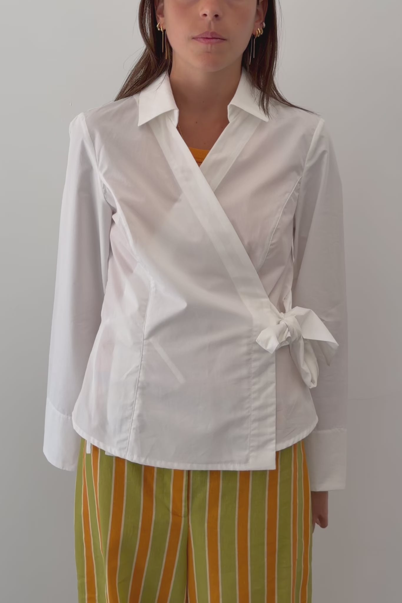 Camisa Lazada Blanca
