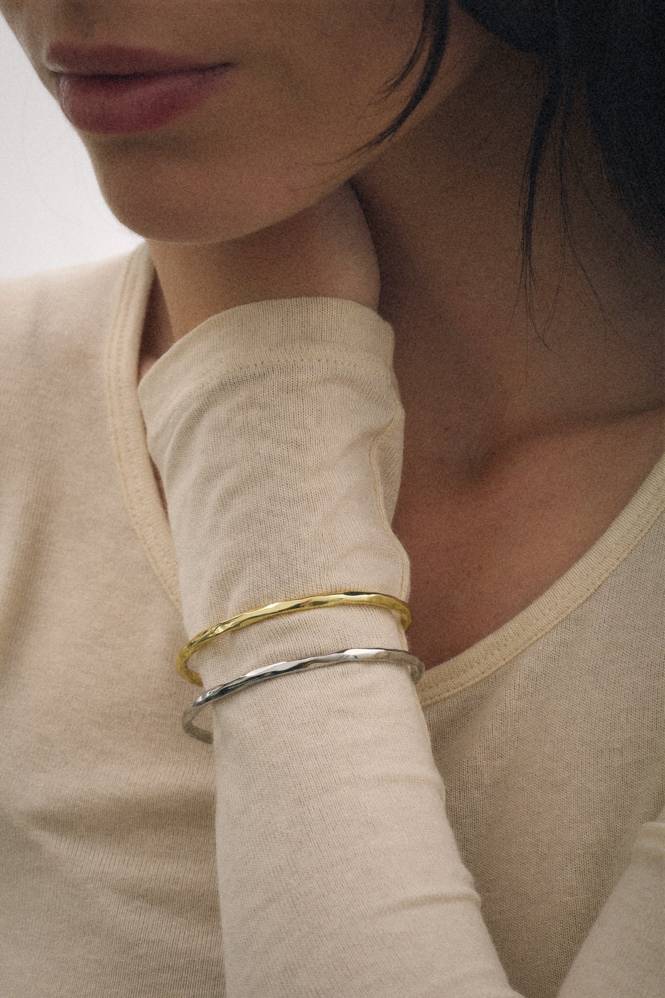 Bracelet Fin Irrégulier