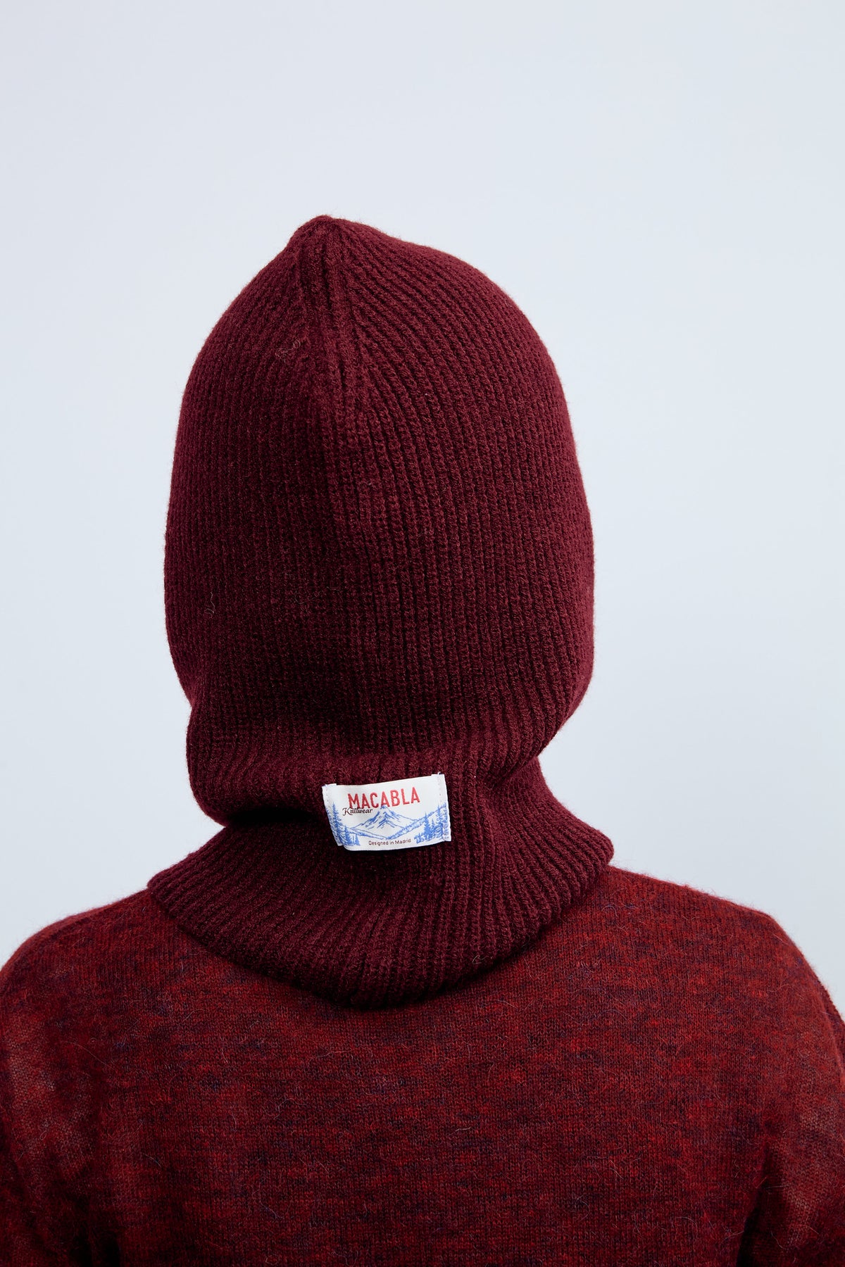 Balaclava Granate y Rosa
