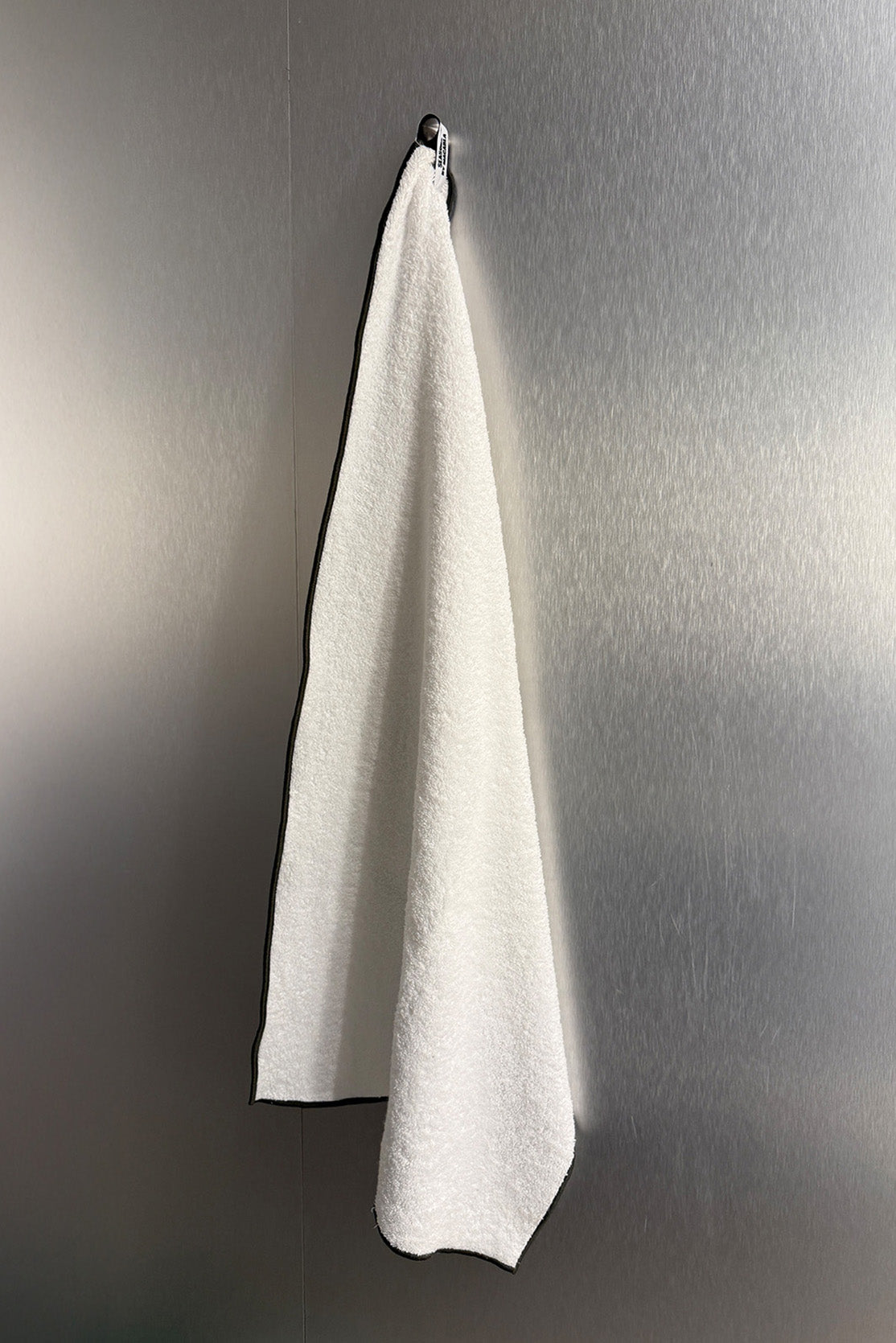 Serviette de lavabo côtelée