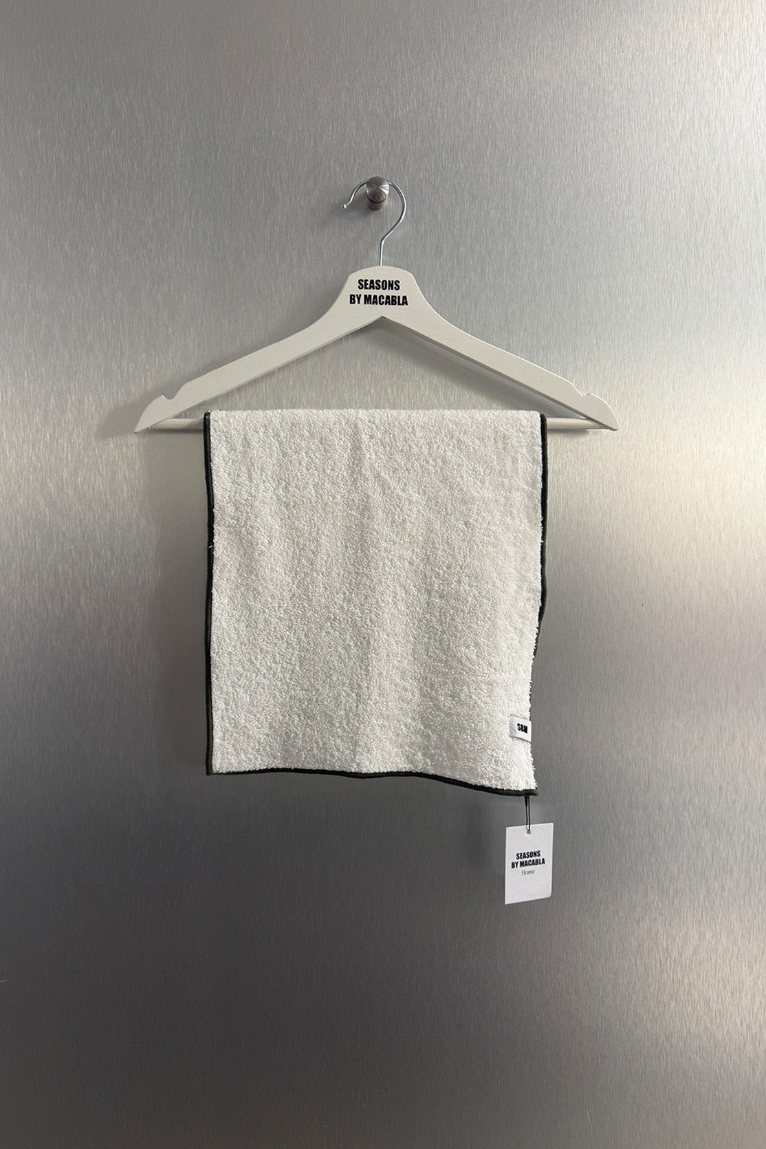 Serviette de toilette côtelée