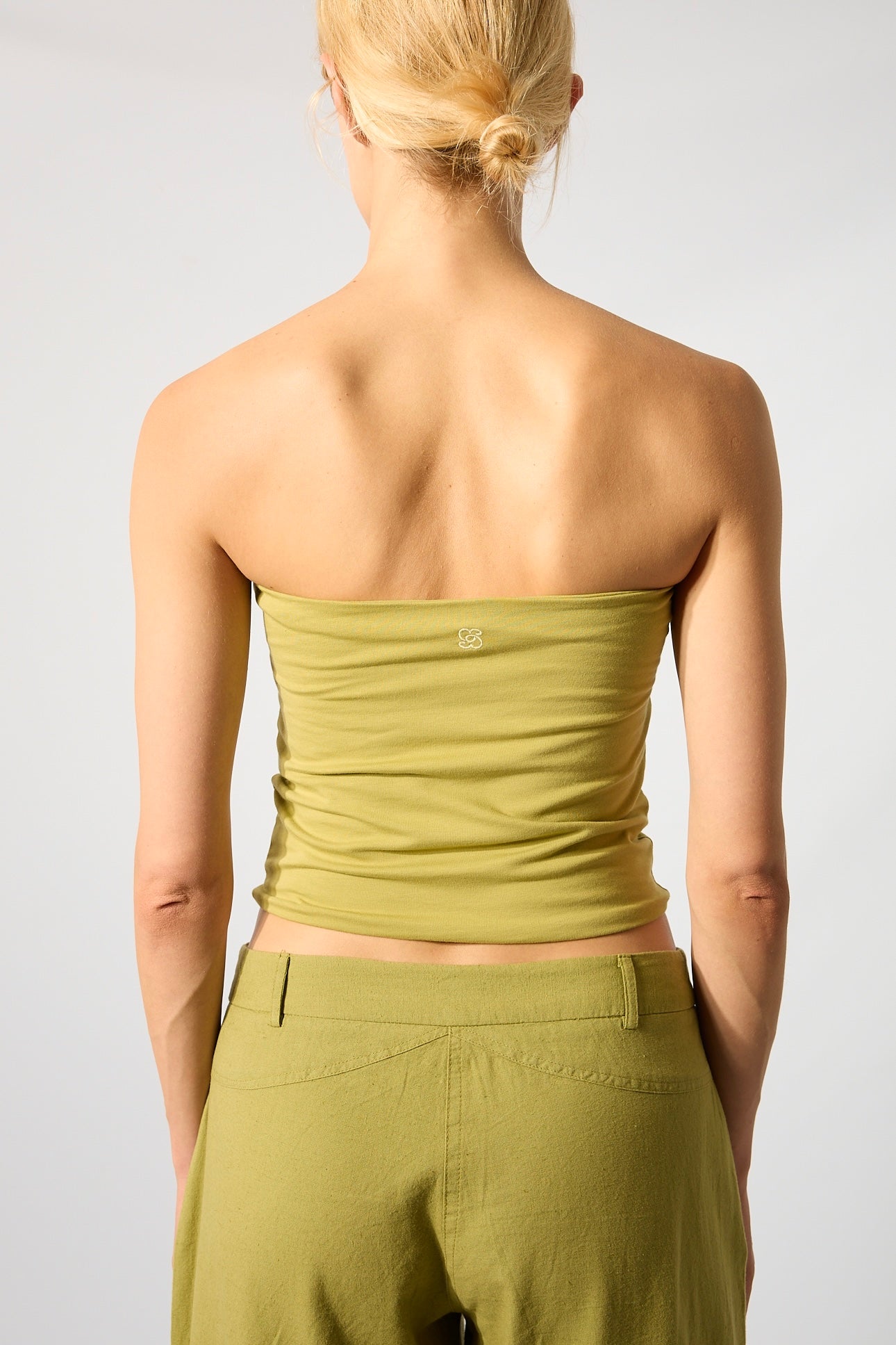 Top Bandeau Verde