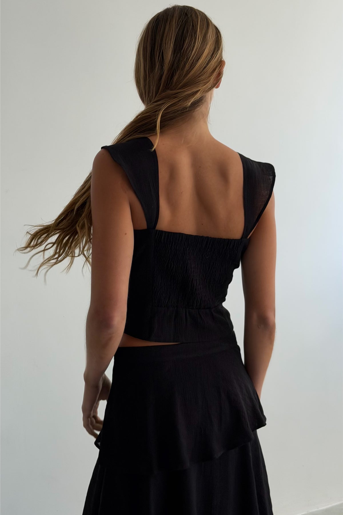 Top Corset Negro