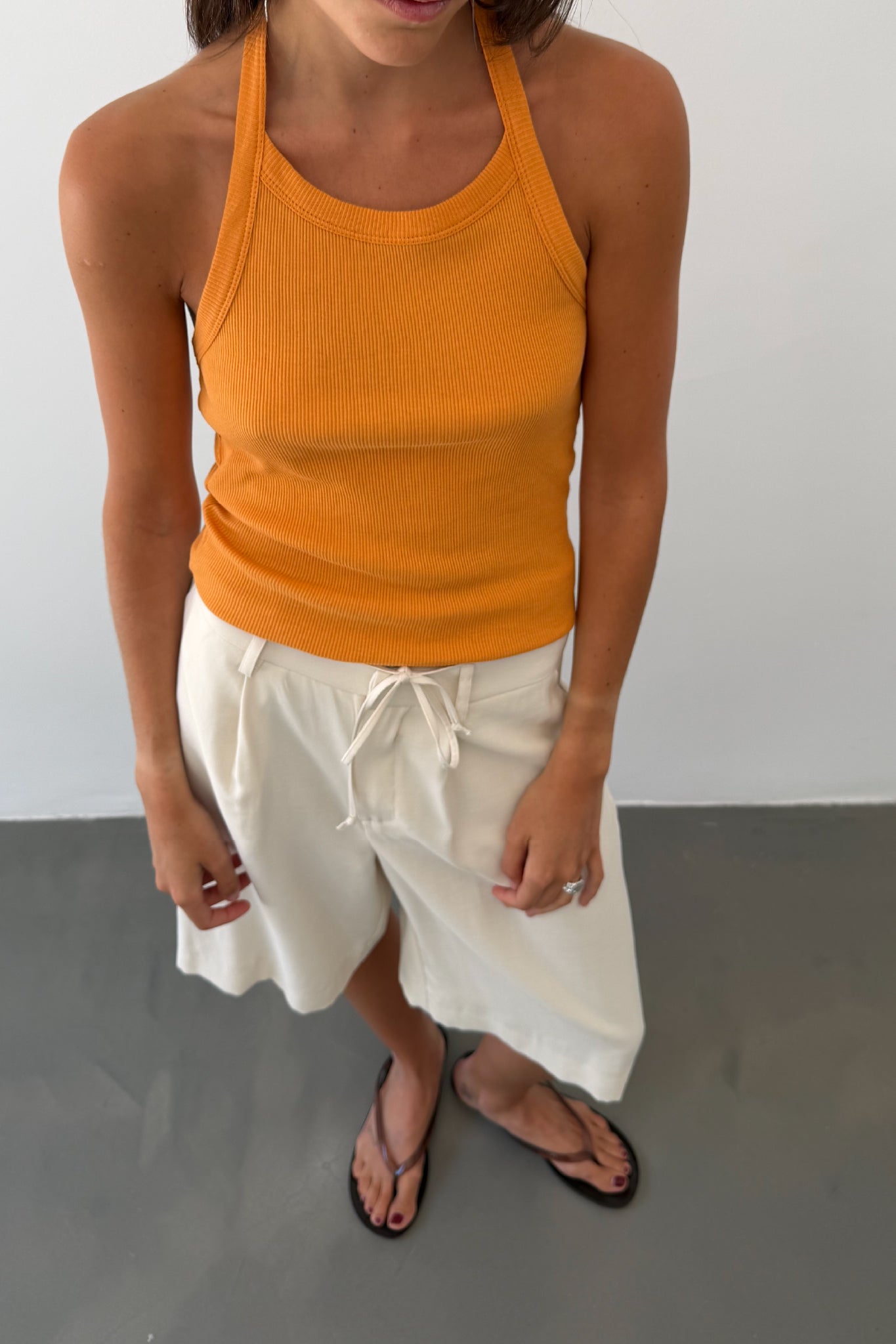 Top Halter Naranja