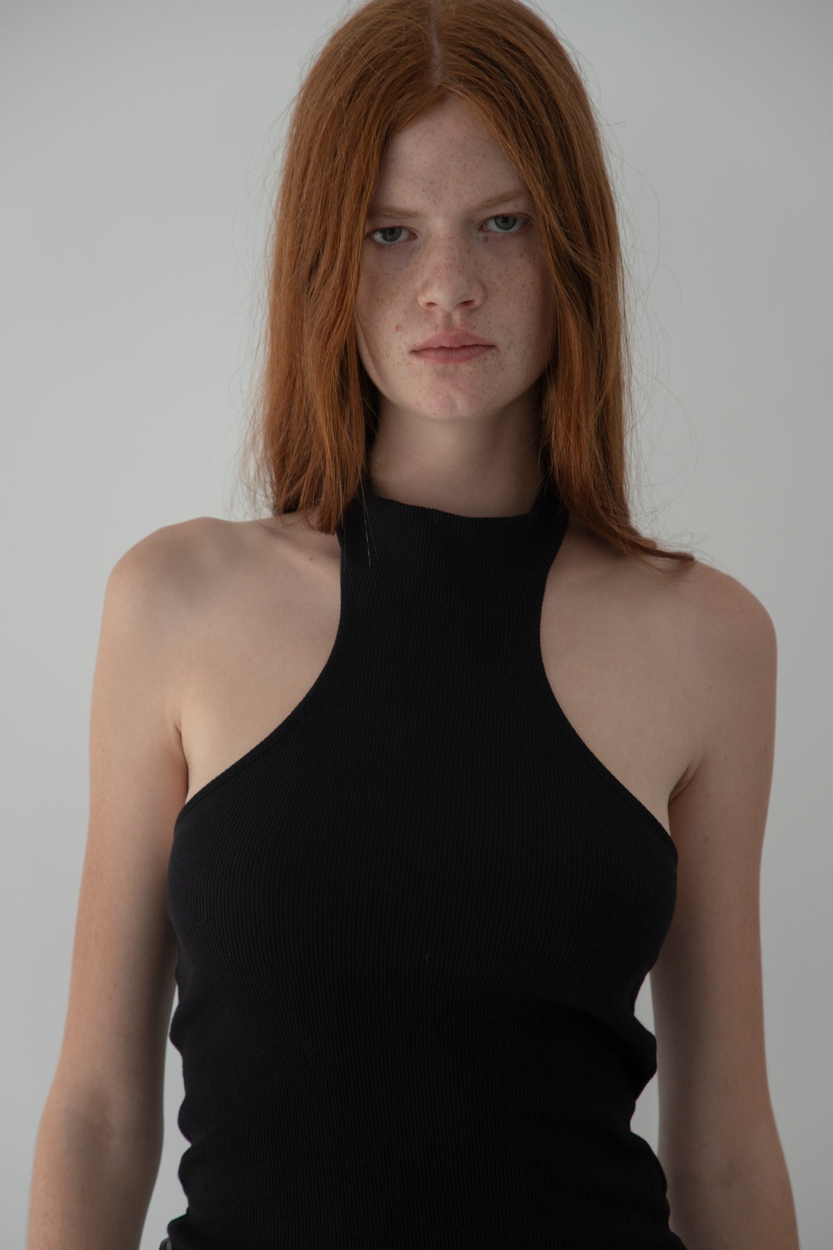 Top Halter Negro